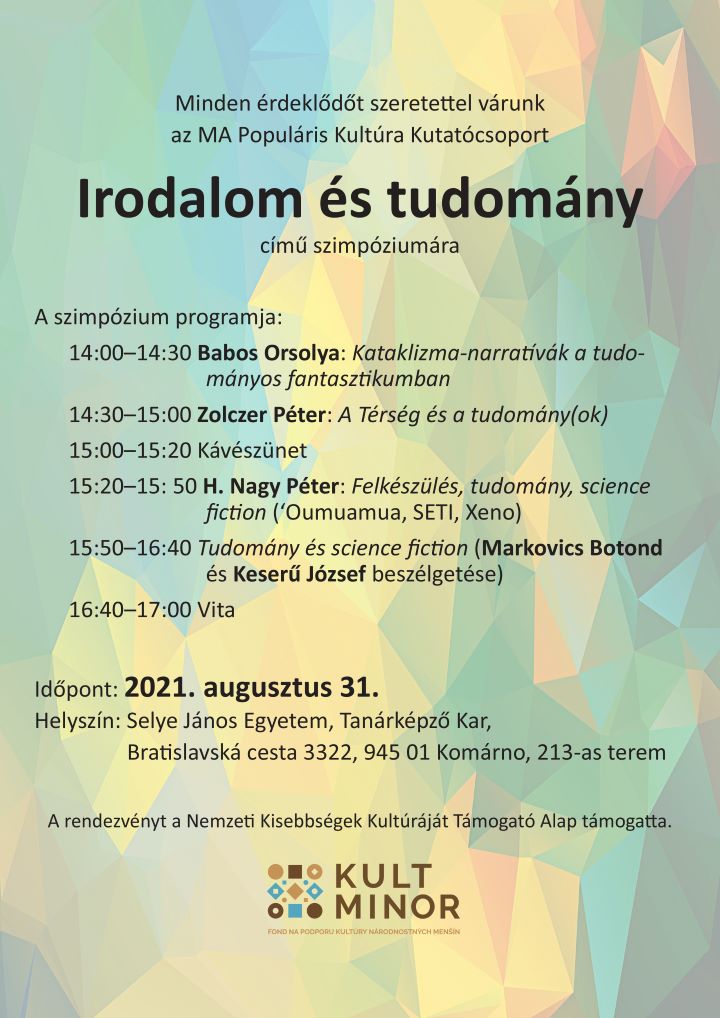 Irodalom és tudomány